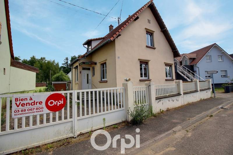 A VENDRE : Maison 4 pièces de 106 m² à SCHWEIGHOUSE S/MODER avec terrain proche de HAGUENAU